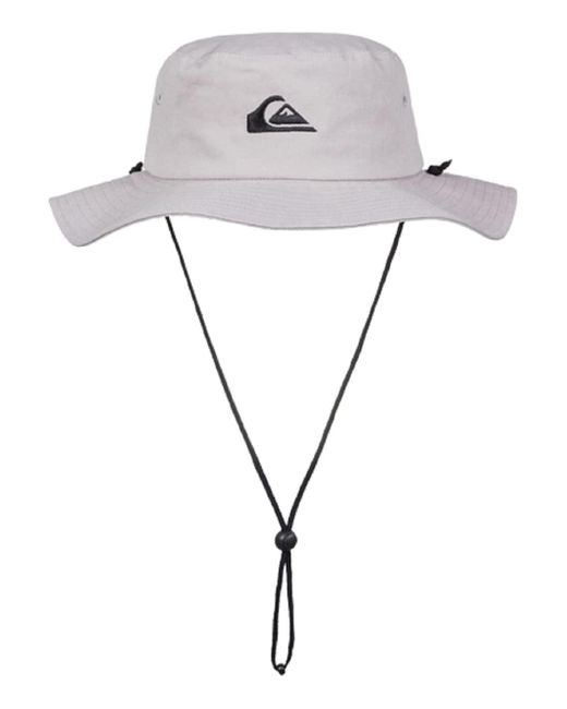 Quiksilver Mens Bushmaster Sun Protection Floppy Visor Bucket Hat in