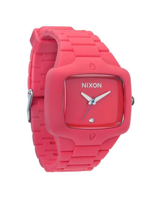 Nixon Pink Armbanduhr Quarz Analog 1690 A139
