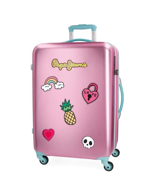 Pepe Jeans Liberty Mittlerer Koffer Rosa 45,5x67x26,5 cms Hartschalen  TSA-Schloss 68L 3,9Kgs 4 Räder Erweiterbar in Pink für Herren | Lyst DE