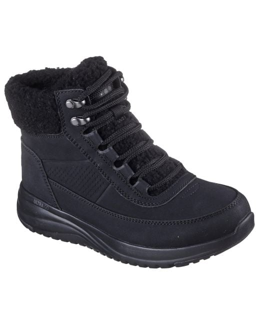 Skechers Black Boots- On-the-go Stellar Alpine Adventure