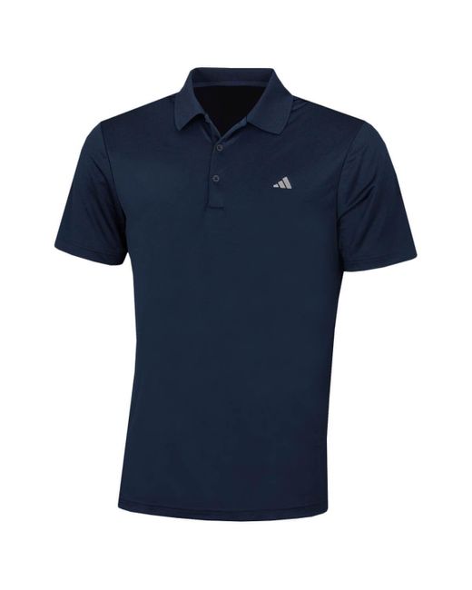 Adidas Poloshirt Voor - Collegiale Marinesport in het Blue voor heren