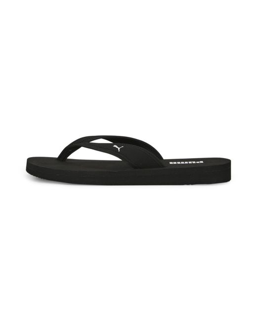 PUMA Black Sandy Flip Slide Sandal