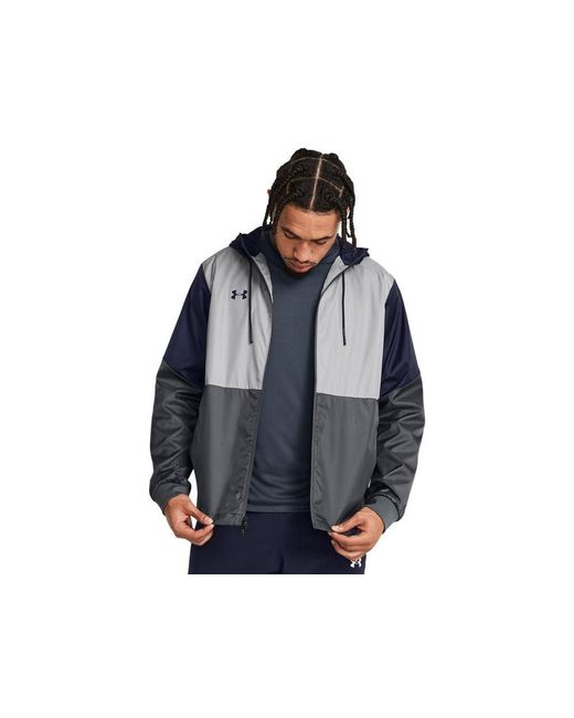 Under Armour Blue S Legacy Team Windbreaker for men