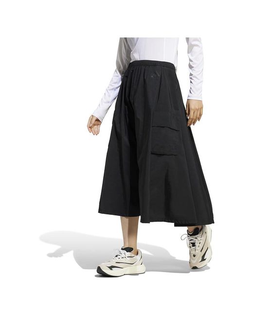 Adidas Black City Escape Woven Skirt