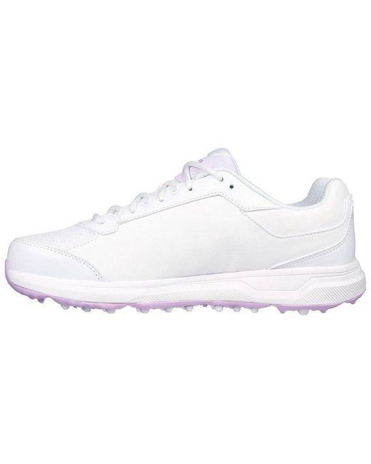 Skechers White Prime Relaxed Fit Spikeless Golf Shoe Sneaker