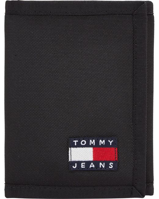 Tjm Nylon Trifold AM0AM12920 di Tommy Hilfiger in Black da Uomo