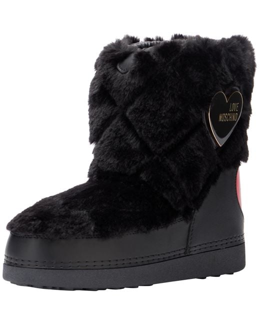 Love Moschino Black Ja24242g0h Snow Boots