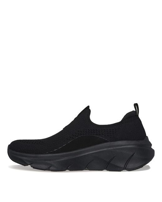 Skechers Black D'lux Walker 2.0 Bold State