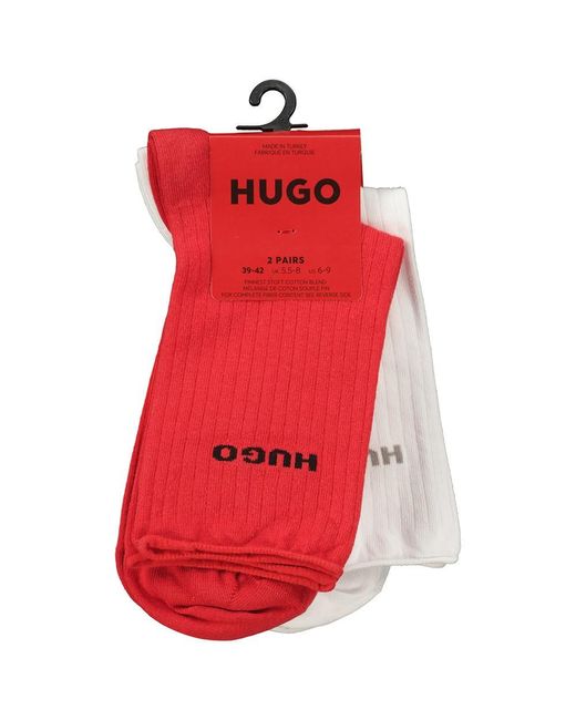 HUGO Red 2P QS FINE RIB CC W