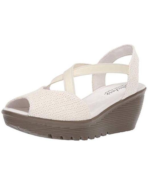 Skechers shop slingback wedges