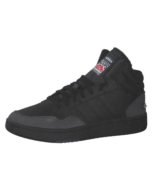 Adidas Hoops 3.0 MID Sneaker in Black für Herren