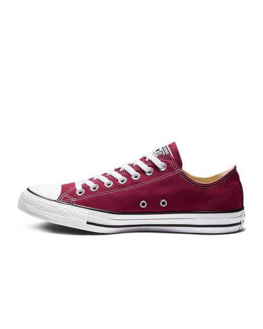 Converse Schuhe Chuck Taylor All Star Ox Maroon in Purple Lyst UK