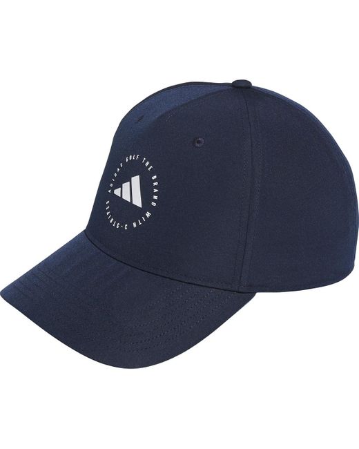 Adidas Blue Performance Golf Hat for men