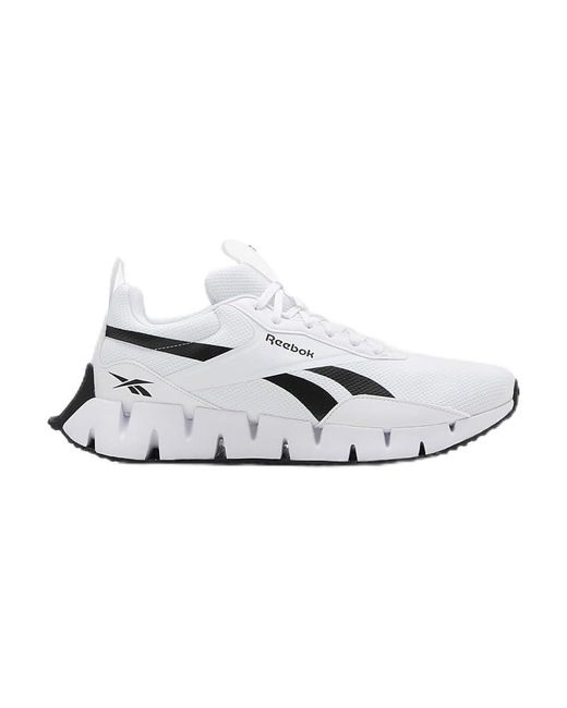 Reebok White Zig Dynamica Str Sneaker