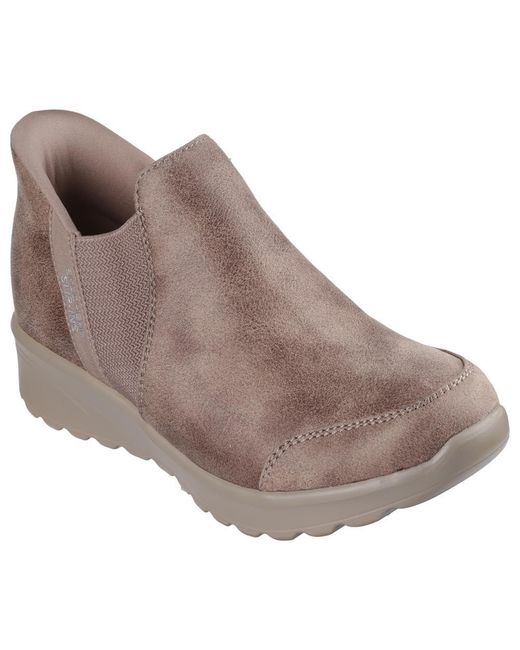 Skechers Modern Comfort Lovely Vibe autumn Leaves Hands Free Slip ins Chukka Boot in Brown Lyst UK