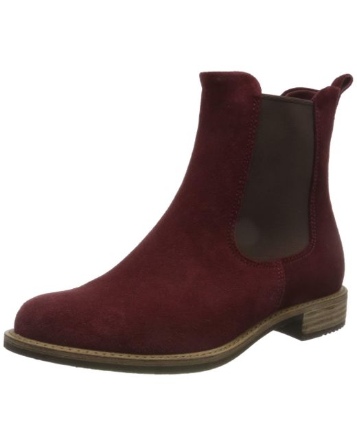 ecco red boots