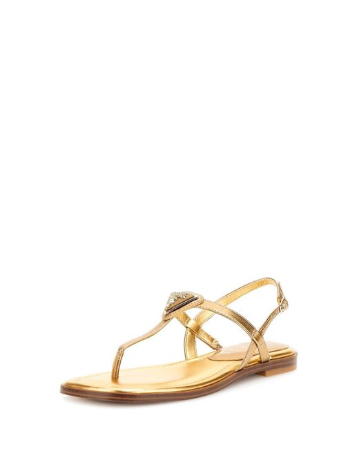 RAINEY FLJRA4 LEL21 Sandalias De dedo Fiesta Mujer Bronce Guess en coloris Natural
