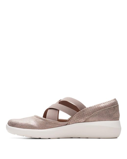 Clarks Brown Kayleigh Cove Mary Jane Flat