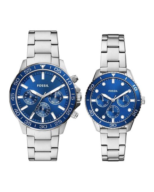 Fossil Blue Bq2828set Heren Polshorloge for men