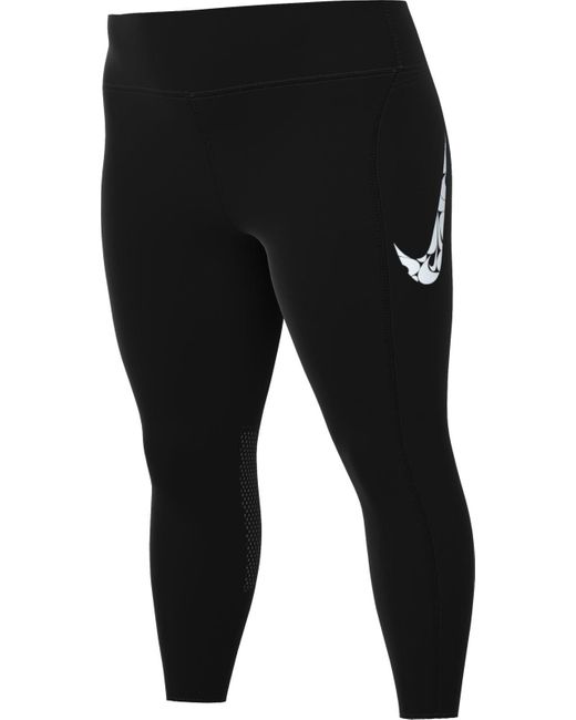 Damen FST Sportswear Hbr Dri-fit Mr 7/8 Tgt Leggings Nike en coloris Black