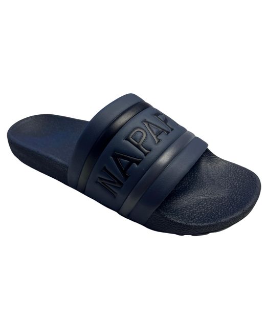 Napapijri Blue Stream Slides - Black (black, Uk Footwear Size System, Adult, Men, Numeric, Medium, 11)