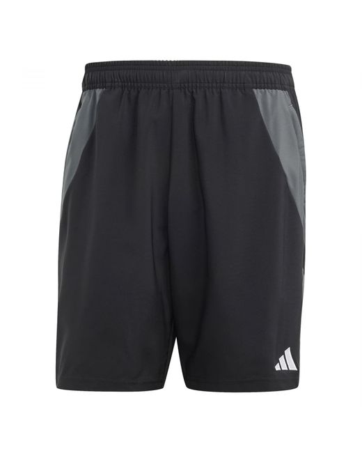 Adidas Teamsport Textiel - Shorts Tiro 24 Competition Downtime Short Zwart-grijs in het Black voor heren