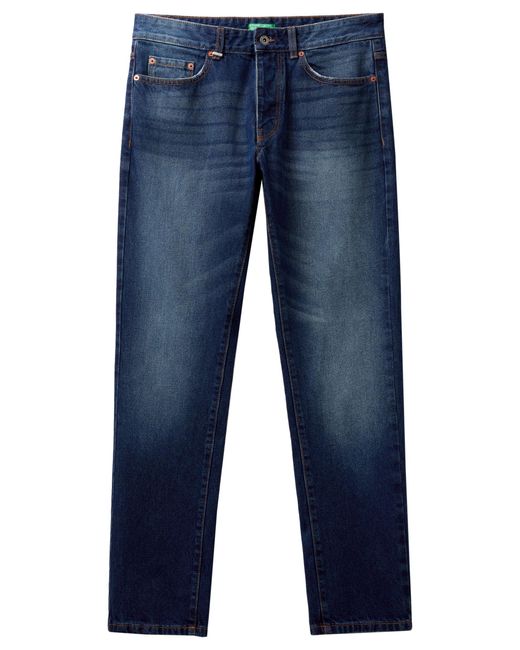 Benetton Blue Pant 36b/38b Jeans for men