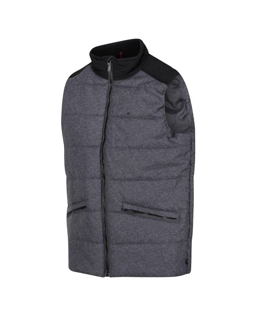Regatta Gray S Halloran Vest Jacket Rhinomarl/black L for men