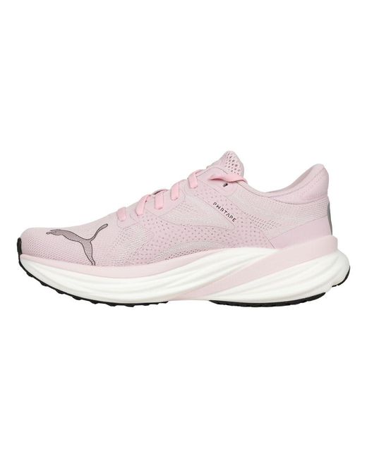 Mens pink deals running shoes
