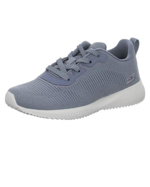 Skechers Blue Bobs Squad Ghost Star Trainers