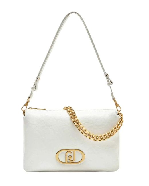 Borsa donna Liu-jo Lapuffy crossbody white BS25LJ02 AA5141 E0886 Media di Liu Jo