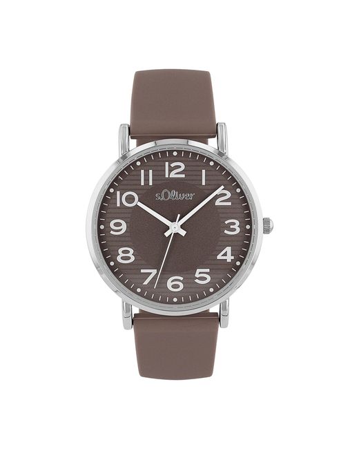 S.oliver Metallic Uhr Armbanduhr Silikon 2038376