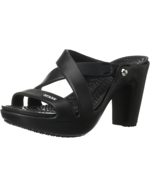 Cyprus IV Heel W di CROCSTM in Black