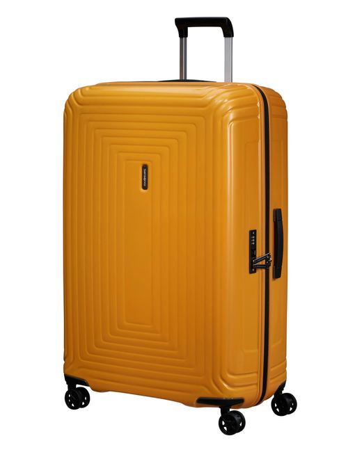 Samsonite Orange Neopulse Spinner Xl Suitcase