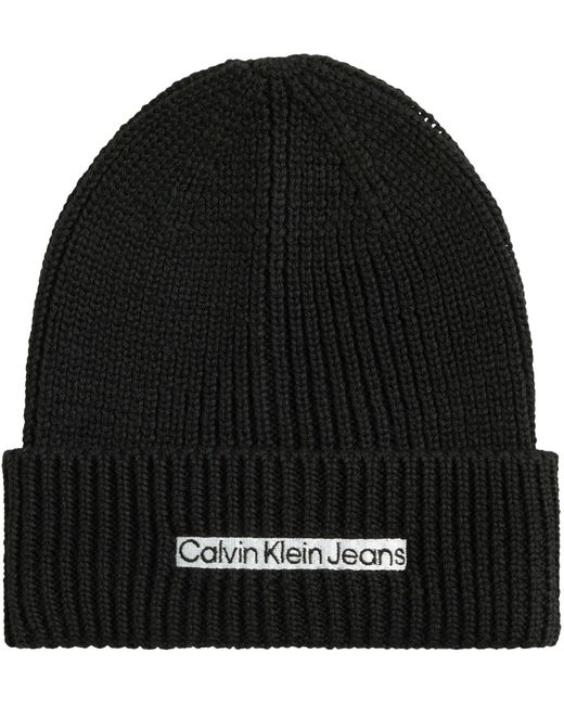Berretto di Calvin Klein in Black da Uomo