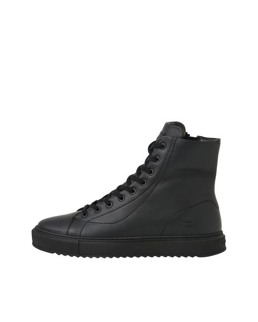 G-Star RAW Black Rocup High Tonal Nap Shoes for men