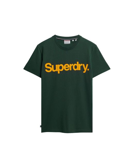Superdry Green Core Logo Classic Tee T-shirt for men