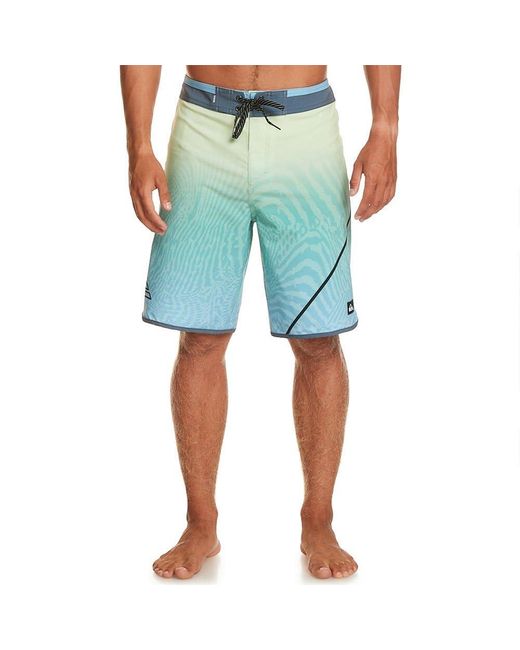 Quiksilver Blue Surfsilk New Wave 20 Board Shorts for men