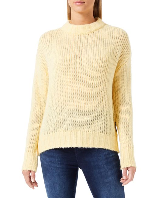 HUGO Yellow Sloos Knitted Sweater