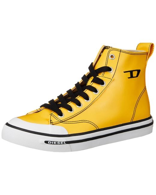 DIESEL Yellow Sneakers for men