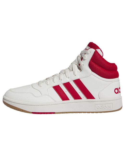 Adidas Multicolor Hoops 3.0 Mid Lifestyle Basketball Classic Vintage Sneakers for men