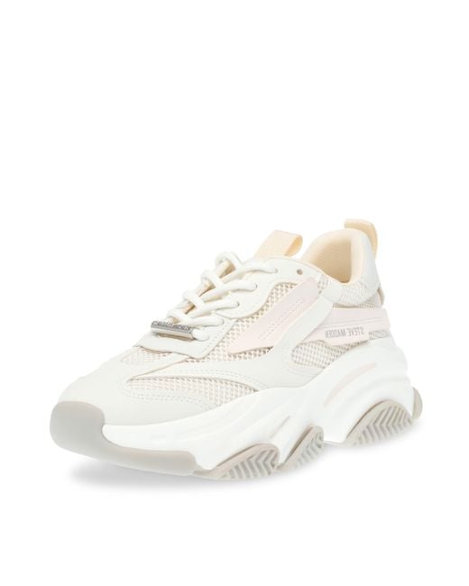Sneaker Possession Platform Donna di Steve Madden in White