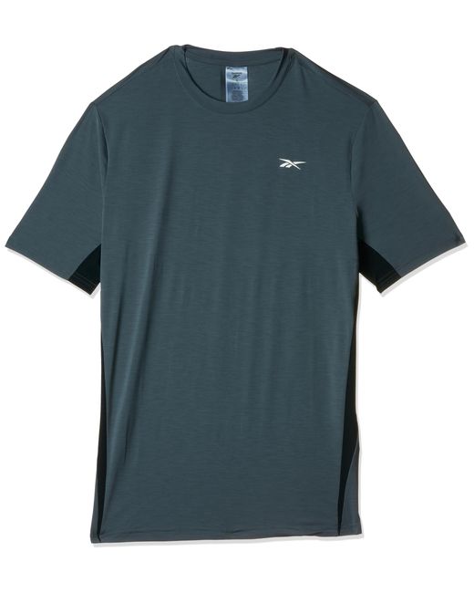 Reebok Running Ss T-shirt Voor in het Blue voor heren