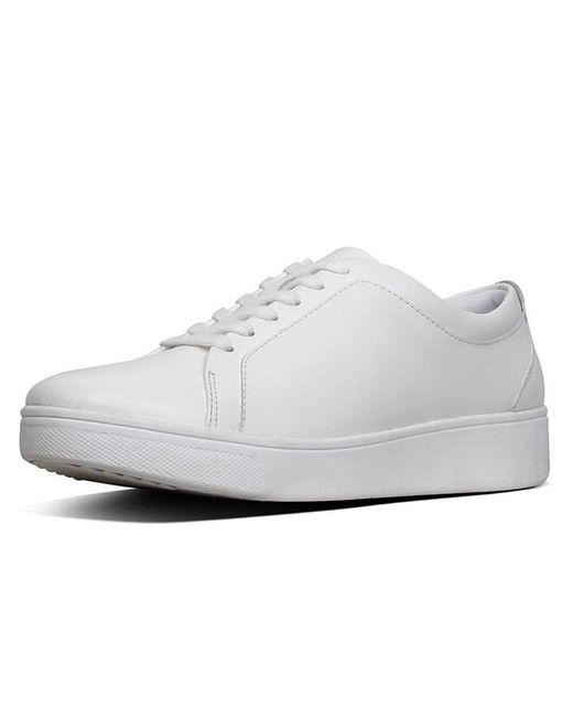 fitflop white trainers