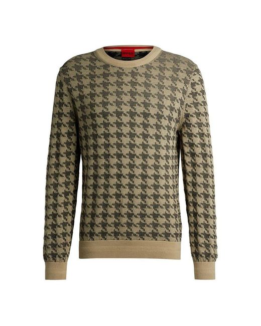 HUGO Green Steeth Knitted Sweater for men