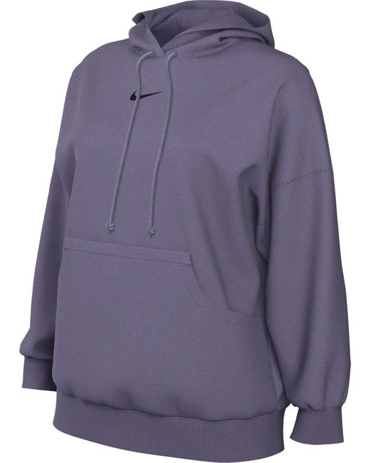 Damen Sportswear Phnx FLC Os Po Hoodie Sudadera Nike de color Purple