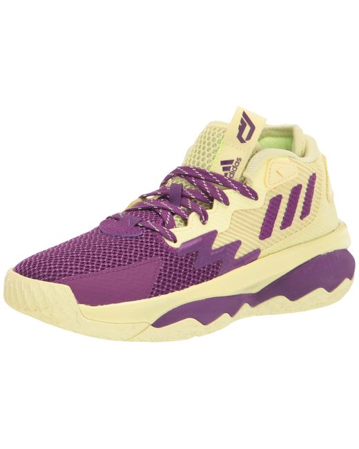 adidas Rubber Dame 8 Basketball Shoe in Purple - Save 34% | Lyst