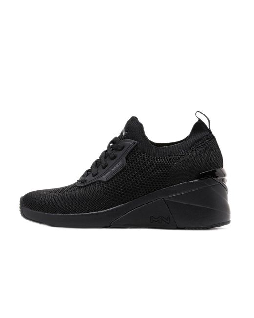 Skechers A Wedge-haydee Sneaker in Black | Lyst