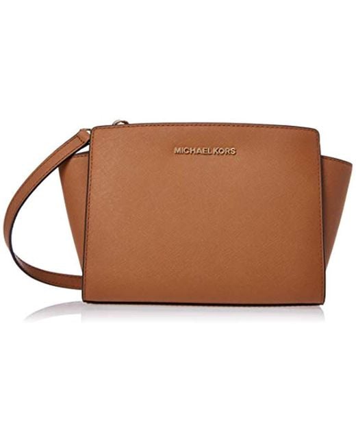 Brown Michael Bag Md Kors Body Selma Messenger S Cross nPk0O8wXN