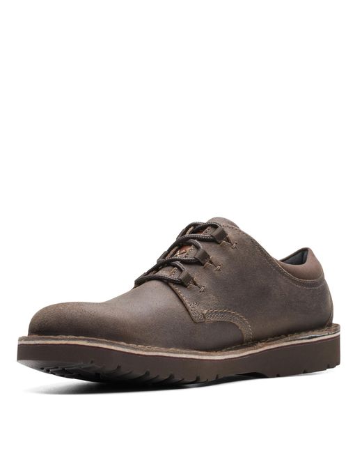 Clarks Brown S Eastford Low Oxford for men